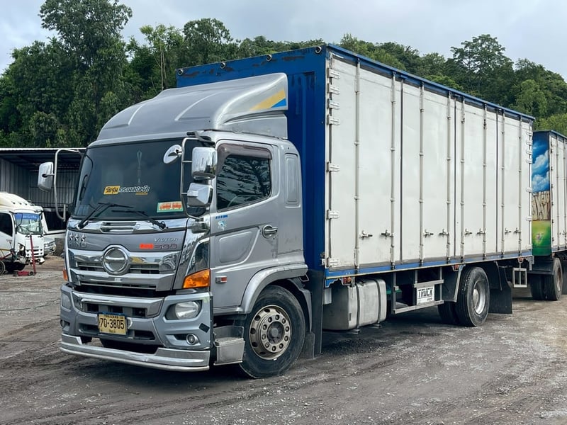 HINO FG 260แรงม้า รถบรรทุก 6ล้อ ตู้แห้ง ปี2021