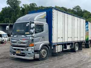 HINO FG 260แรงม้า รถบรรทุก 6ล้อ ตู้แห้ง ปี2021