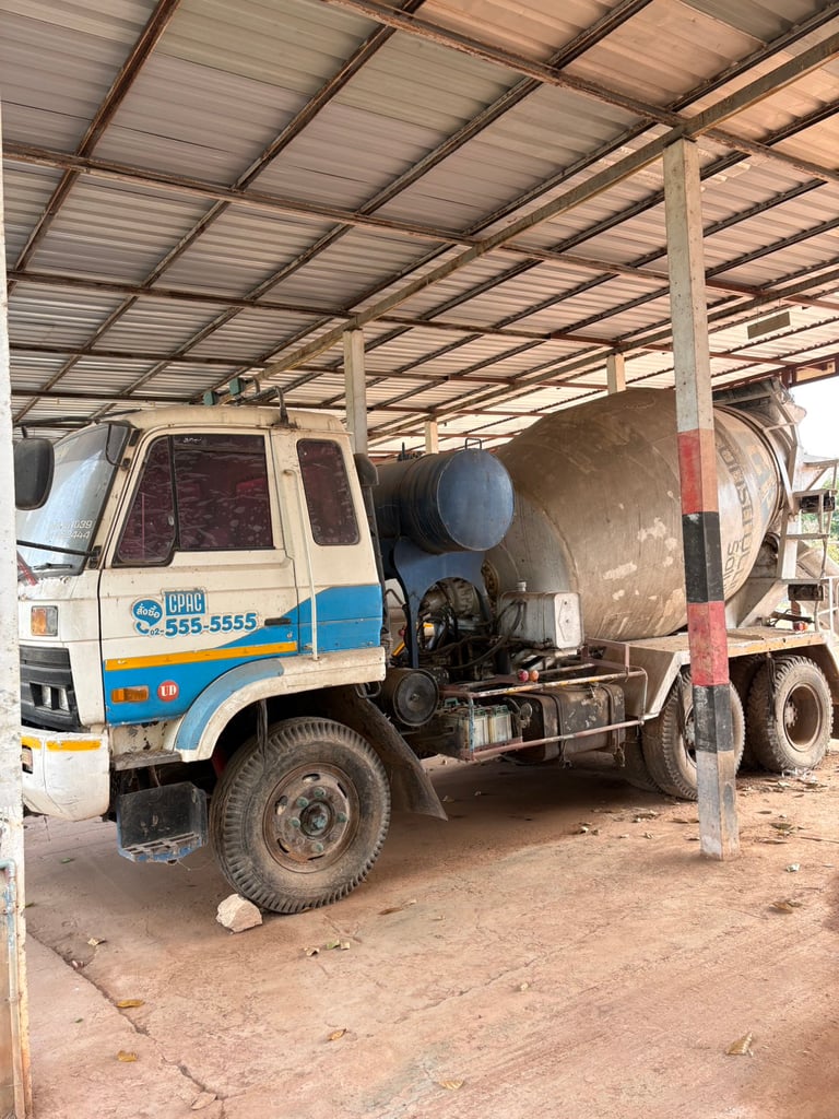 รถโม่ปูน 5คิว