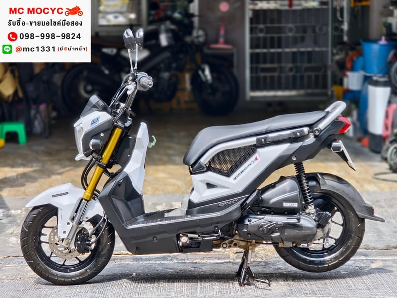 Zoomer x 2016 เลขไมล์10000โล รถบ้านแท้มือเดียว มีเล่มชุดโอนครบ No1392