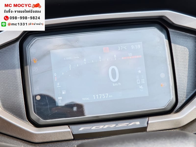 Forza 350 2025 โฉมใหม่หน้าจอTFT โช้คProfender No1387 Forza 350 2025 โฉมใหม่หน้าจอTFT โช้คProfender No1387