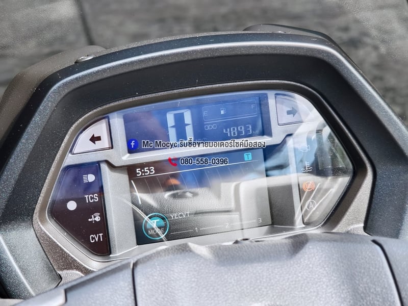 Nmax Techmax 2025 ชามไฟฟ้า รุ่นTOPสุด วิ่ง4000โล No1361