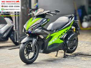 Aerox 2017 รถบ้านแท้มือเดียวเครื่องท่อเดิม กุญแจบุคเซอวิสครบ เล่มเขียวชุดโอนครบ No1254