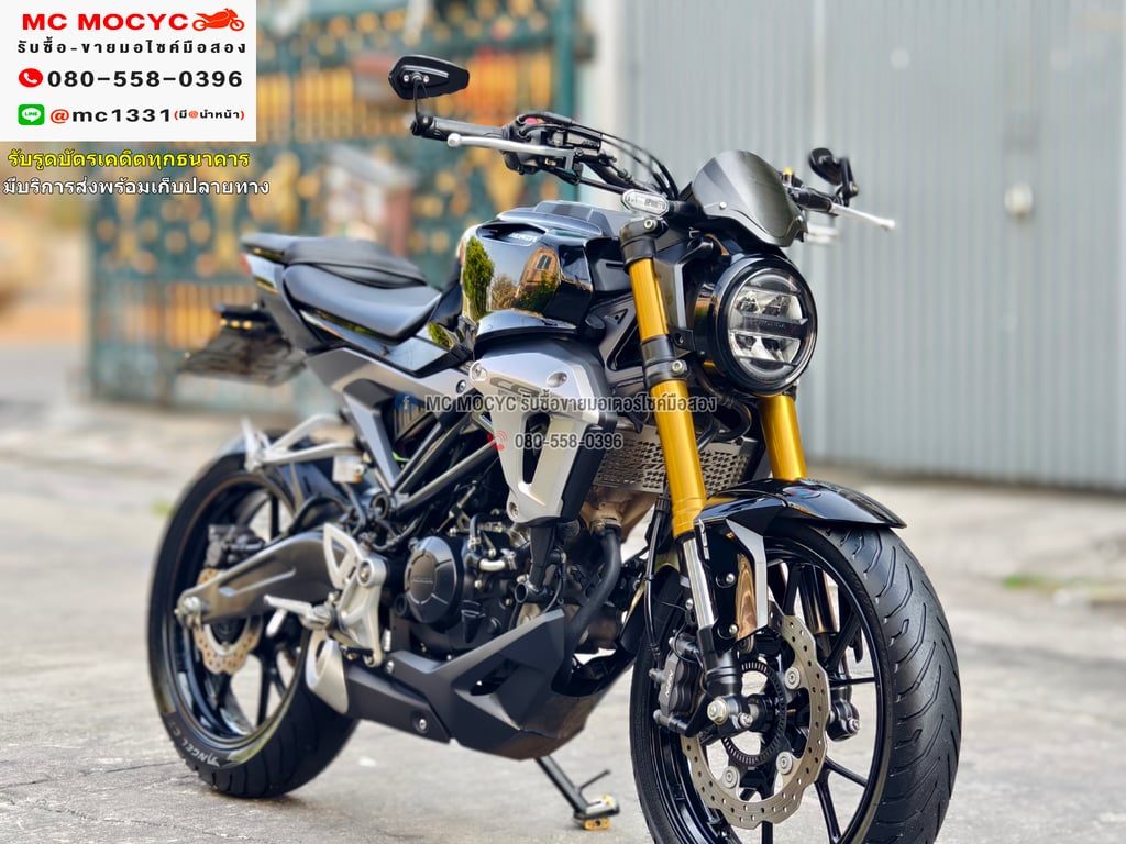 CB 150R 2017 รุ่นTop Abs วิ่ง10000โล กุญแจแท้2ดอก บุคเซอวิสครบ รถบ้านแท้มือเดียว เครื่องท่อเดิมๆ No897