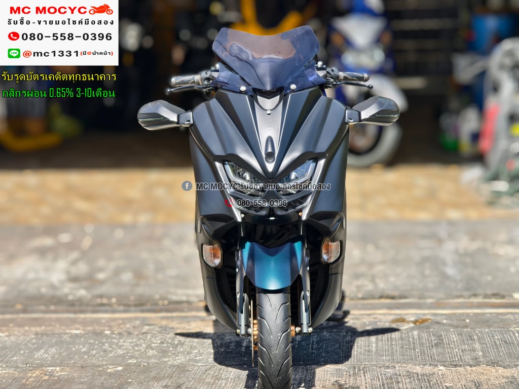 Nmax 2022 วิ่ง10000โลแท้ รุ่นTOP Yconnect ABS TCS รถบ้านแท้มือเดียว กุญแจบุคเซอวิสครบ แต่งแน่นๆ No1155