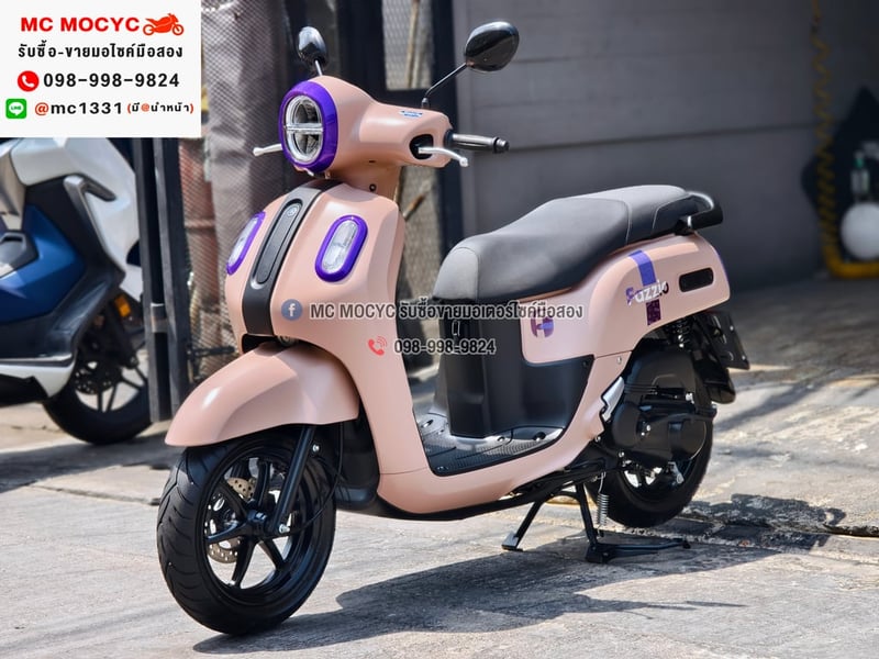 Fazzio 125 2025 อายุรถ4เดือน วิ่ง300โล กุญแจบุคเซอวิสครบ รถบ้านมือเดียว NO1377 Fazzio 125 2025 อายุรถ4เดือน วิ่ง300โล กุญแจบุคเซอวิสครบ รถบ้านมือเดียว NO1377
