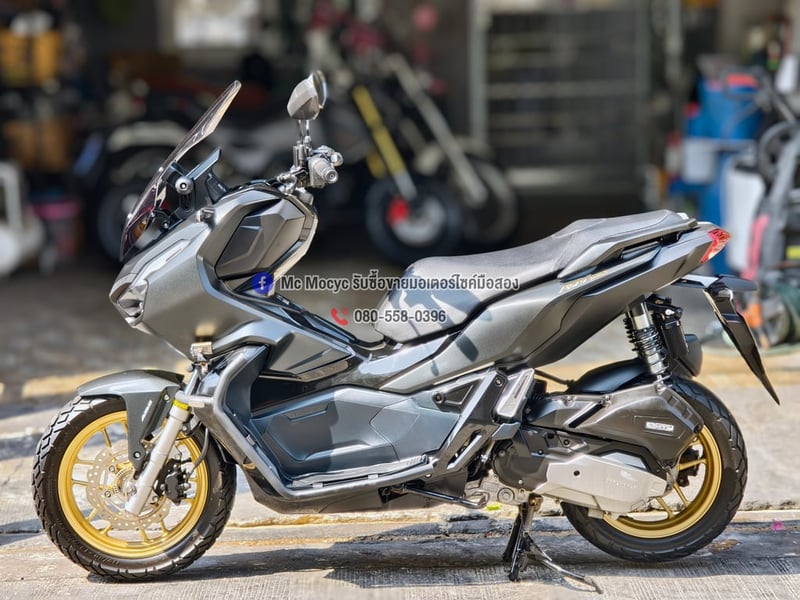 Adv 150i 2022 วิ่ง10000โล รถบ้านแท้มือเดียว เครื่องท่อเดิมสีสวย โช้คหลังProfenderปรับระดับได้ No1331