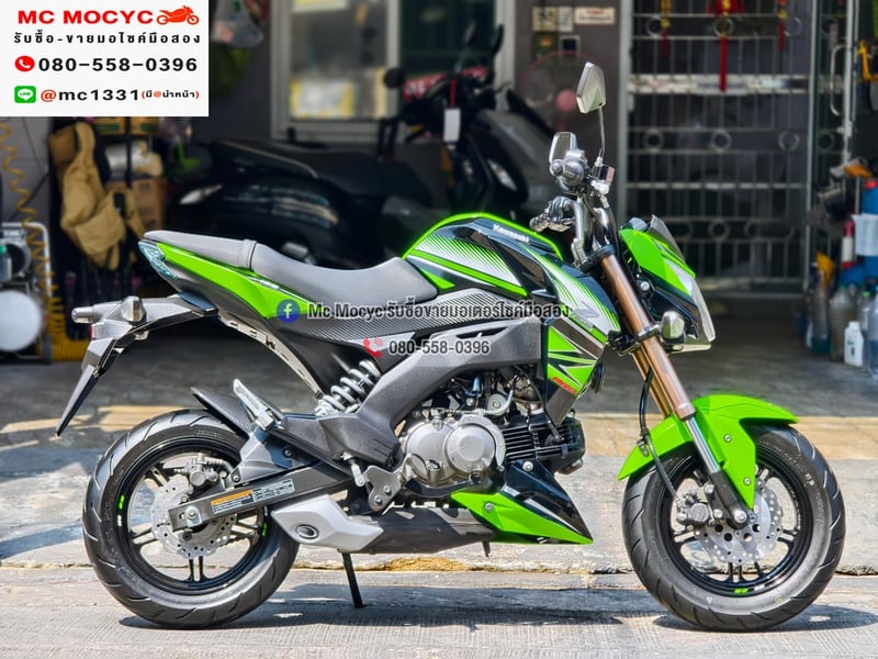 Z125 2022 วิ่ง10000โล รถบ้านแท้ไม่ใช่รถประมูล เล่มเขียวชุดโอนครบ No1375