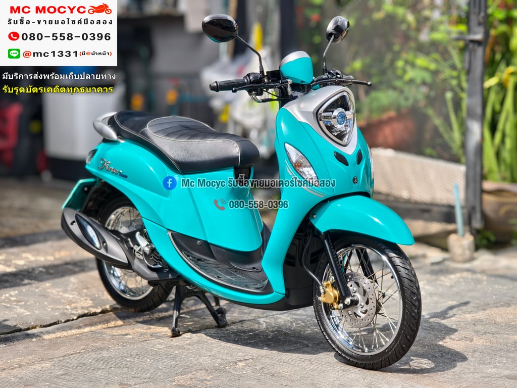 Fino 125i 2023 เลขไมล์9000โล รถบ้านแท้มือเดียว เครื่องท่อเดิมอุปกรณ์ติดรถมีครบ NO1259