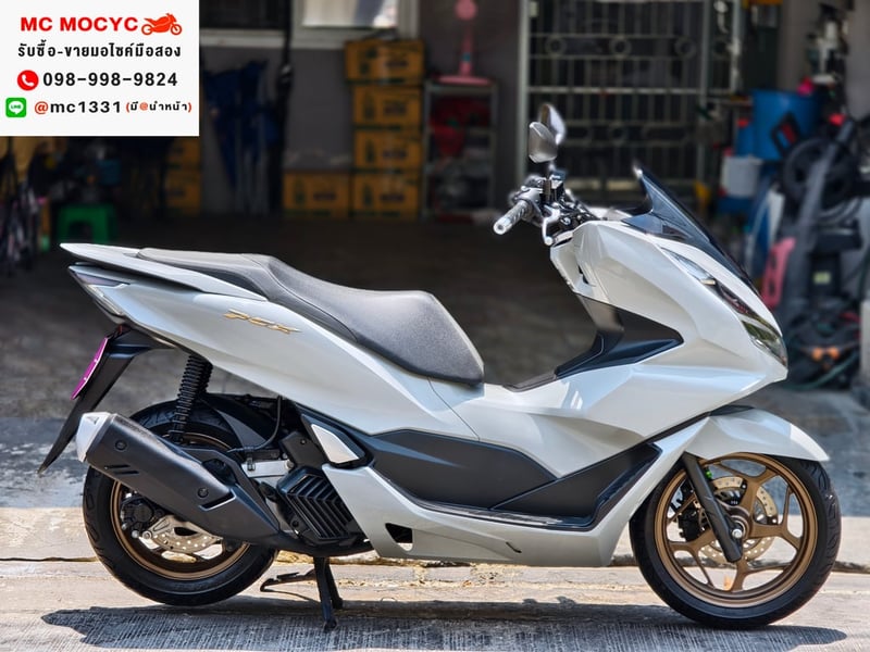 Pcx 160i 2024 วิ่ง7000โล รุ่นTOP ABS TCS รถบ้านแท้มือเดียวไม่ใช่รถประมูล กุญแจรีโมทบุคเซอวิสครบ No1404
