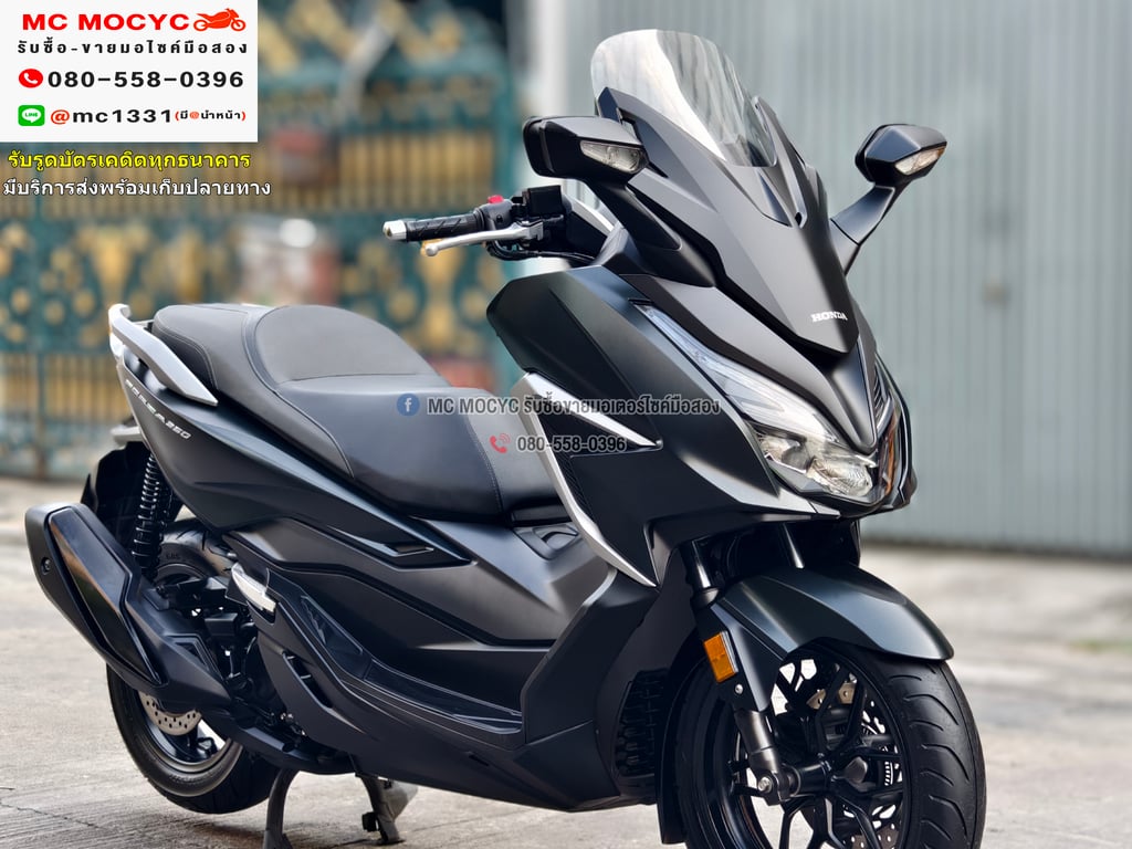 Forza 350 2021 รถบ้านแท้ สภาพเดิมๆ เครื่องท่อเดิมๆ กุญแจบุคเซอวิสครบ เล่มครบพร้อมโอน No804