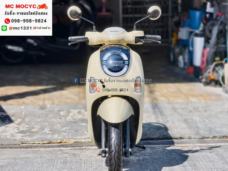 Scoopy i 2025 วิ่ง1000โล รถบ้านมือเดียว เครื่องท่อเดิม กุญแจบุคเซอวิสครบ No1263