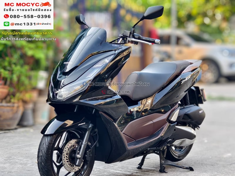 Pcx 160i 2021 สีดำ วิ่ง10000โล รุ่นTop Abs รถบ้านแท้ไม่ใช่รถประมูล มีเล่มเขียวครบพร้อมโอน  No848