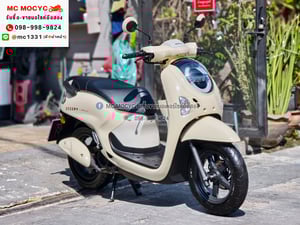 Scoopy i 2025 วิ่ง1000โล รถบ้านมือเดียว เครื่องท่อเดิม กุญแจบุคเซอวิสครบ No1263