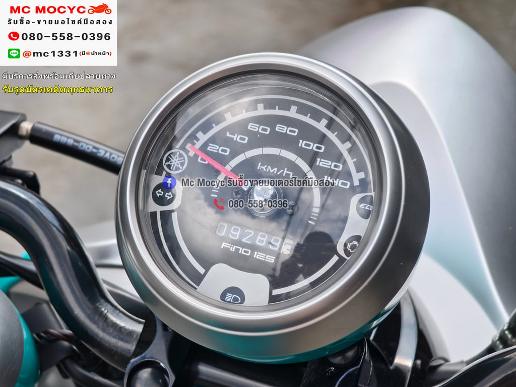 Fino 125i 2023 เลขไมล์9000โล รถบ้านแท้มือเดียว เครื่องท่อเดิมอุปกรณ์ติดรถมีครบ NO1259