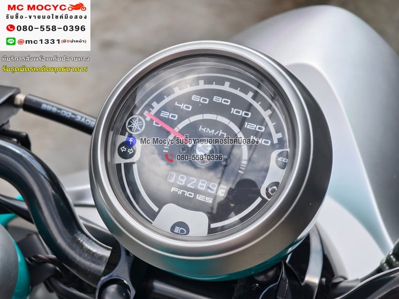 Fino 125i 2023 เลขไมล์9000โล รถบ้านแท้มือเดียว เครื่องท่อเดิมอุปกรณ์ติดรถมีครบ NO1259