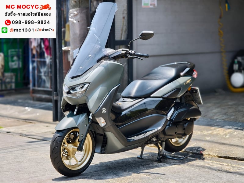 Nmax 2021 วิ่ง6000โล รถบ้านแท้อุปกรณ์มีครบ เล่มเขียวชุดโอนครบ No1403
