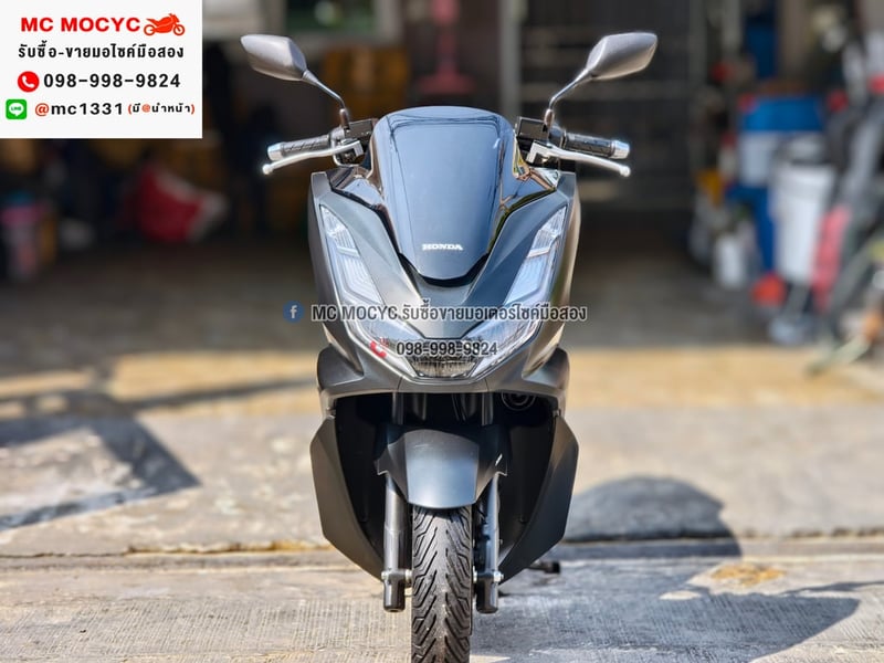 Pcx 160i 2024 สีดำด้าน วิ่ง7000โล รุ่นTop Abs Tcs No1348