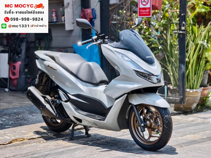 Pcx 160i 2024 วิ่ง7000โล รุ่นTOP ABS TCS รถบ้านแท้มือเดียวไม่ใช่รถประมูล กุญแจรีโมทบุคเซอวิสครบ No1404