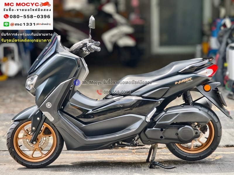 Nmax ABS 2021 วิ่ง10000โลแท้   รถบ้านแท้มือเดียว กุญแจบุคเซอวิสครบ No1238