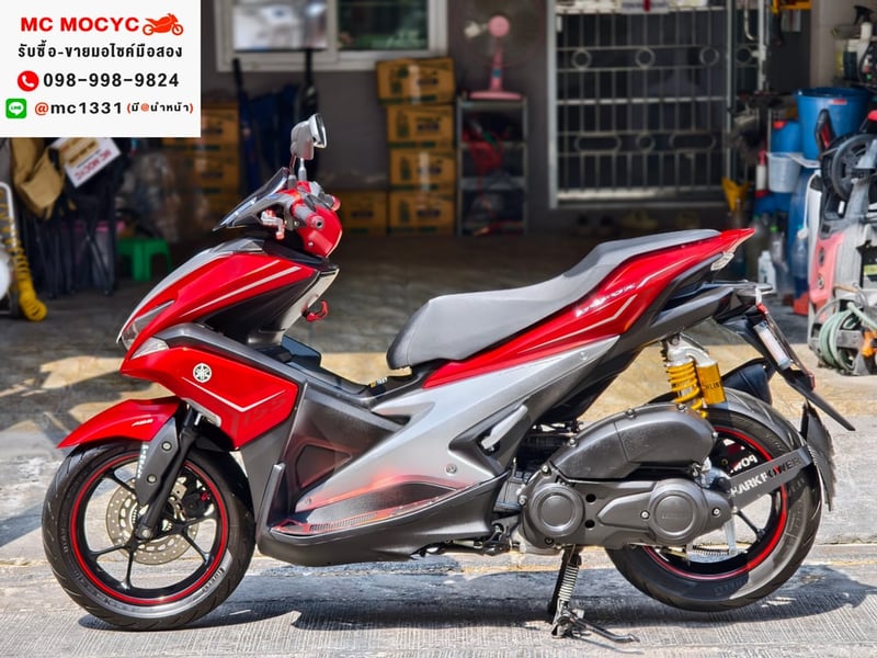 Aerox 2018 รุ่นTOP เบรคABS รถบ้านแท้มือเดียว No1382