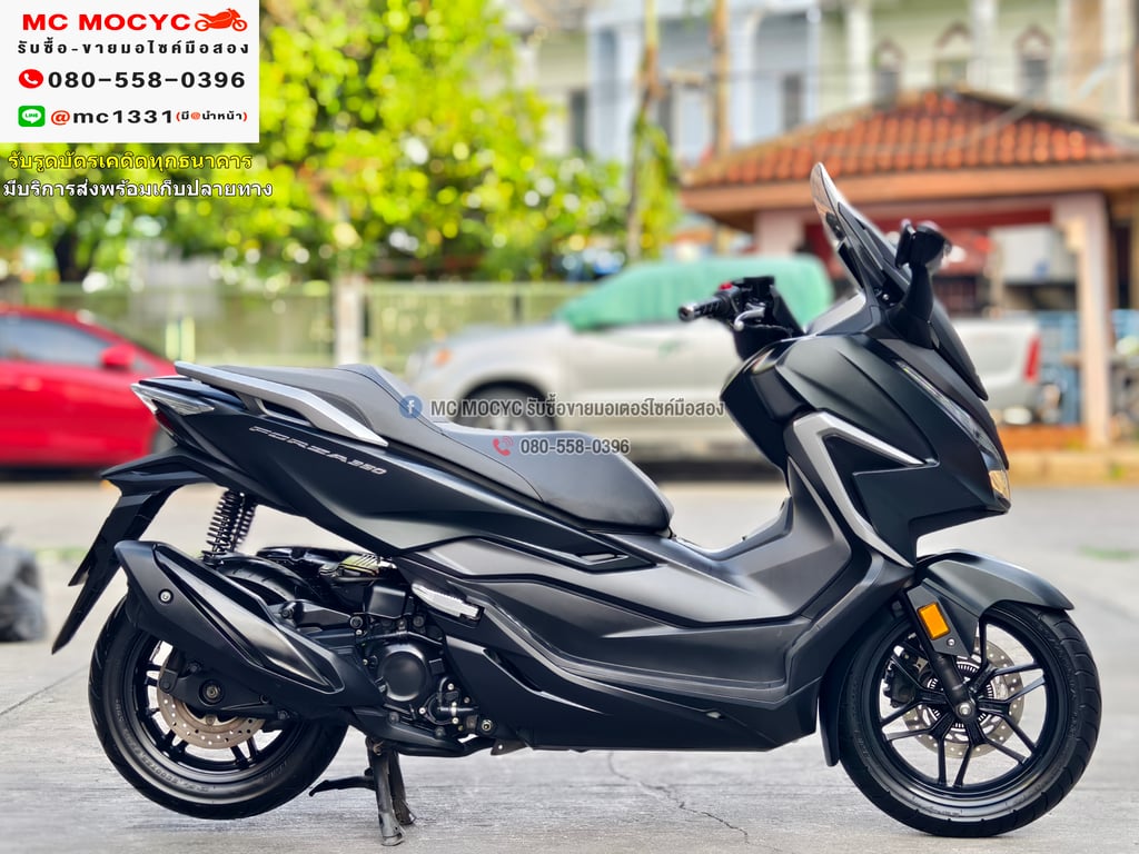 Forza 350 2021 รถบ้านแท้ สภาพเดิมๆ เครื่องท่อเดิมๆ กุญแจบุคเซอวิสครบ เล่มครบพร้อมโอน No804