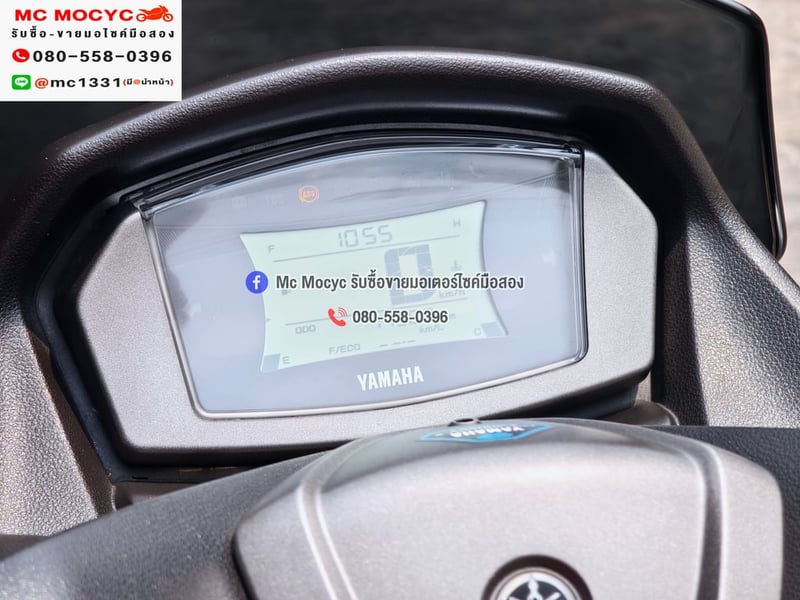 Nmax ABS TCS รุ่นTOP 2021 วิ่ง10000โล รถบ้านแท้เครื่องท่อเดิม เล่มเขียวชุดโอนครบ No1415