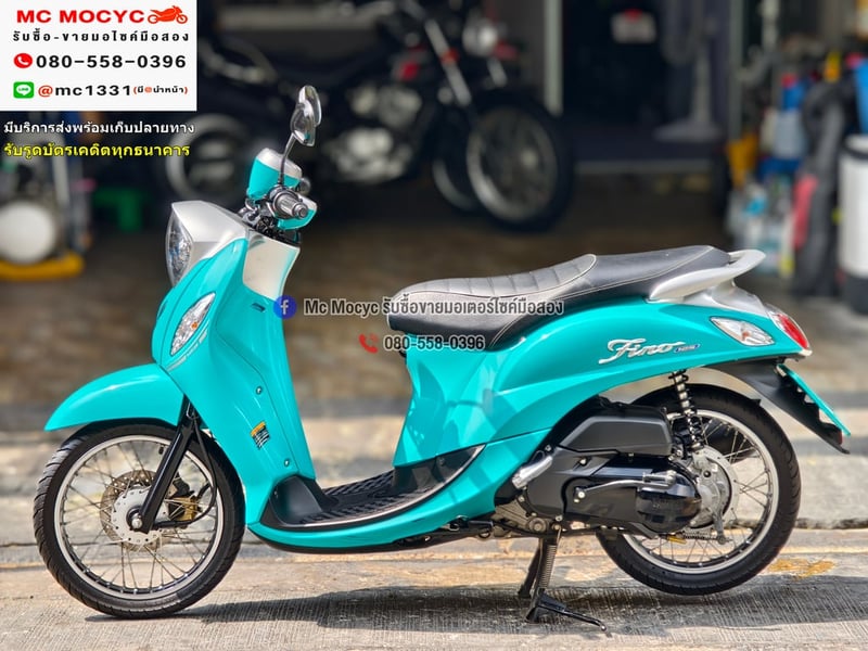 Fino 125i 2023 เลขไมล์9000โล รถบ้านแท้มือเดียว เครื่องท่อเดิมอุปกรณ์ติดรถมีครบ NO1259