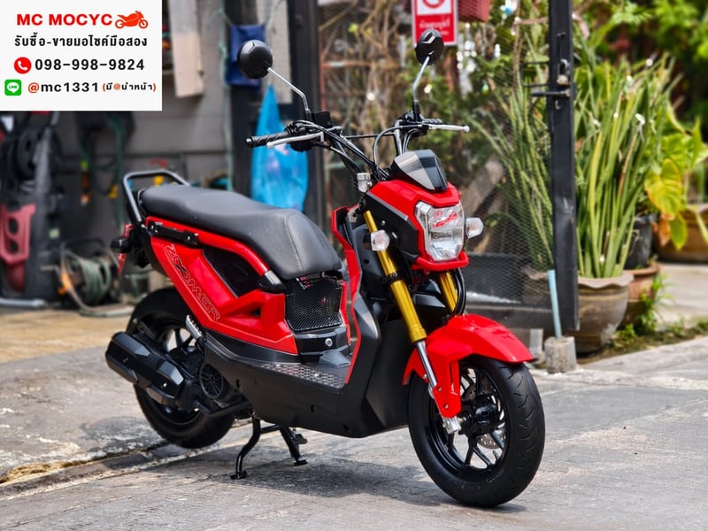 Zoomer x 2023 ไมล์ดิจิตอล เลขไมล์10000โล รถบ้านแท้ไม่ใช่รถประมูล มีเล่มชุดโอนครบ No1413