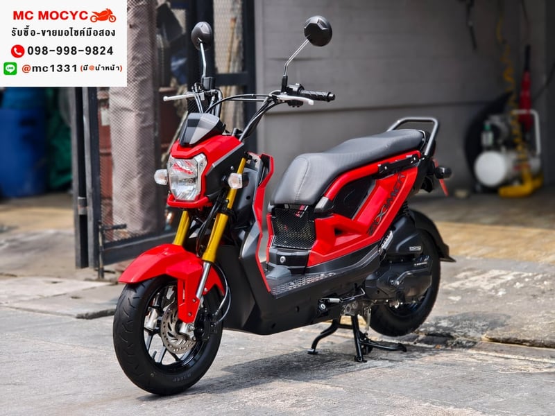 Zoomer x 2023 ไมล์ดิจิตอล เลขไมล์10000โล รถบ้านแท้ไม่ใช่รถประมูล มีเล่มชุดโอนครบ No1413