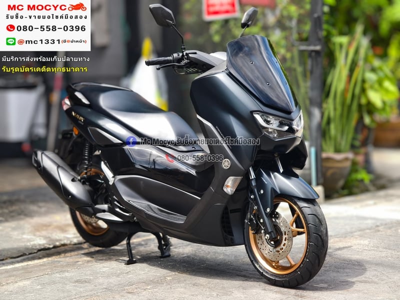 Nmax ABS 2021 วิ่ง10000โลแท้   รถบ้านแท้มือเดียว กุญแจบุคเซอวิสครบ No1238