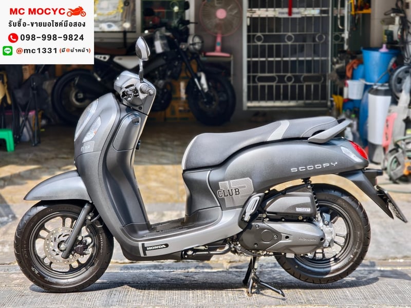 Scoopy i Club12 กุญแจรีโมท เลขไมล์1000โลแท้ No1390