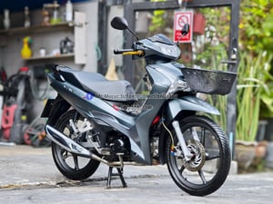 Wave 125i 2024 วิ่ง10000โล รุ่นTopสตาดมือล้อแมค รถบ้านแท้มือเดียว มีเล่มเขียวชุดโอนครบ No1337
