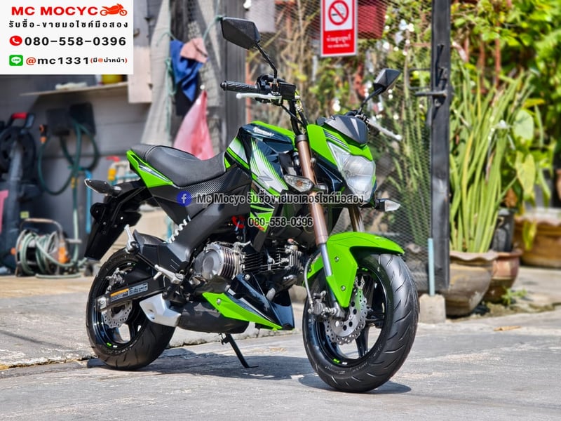 Z125 2022 วิ่ง10000โล รถบ้านแท้ไม่ใช่รถประมูล เล่มเขียวชุดโอนครบ No1375