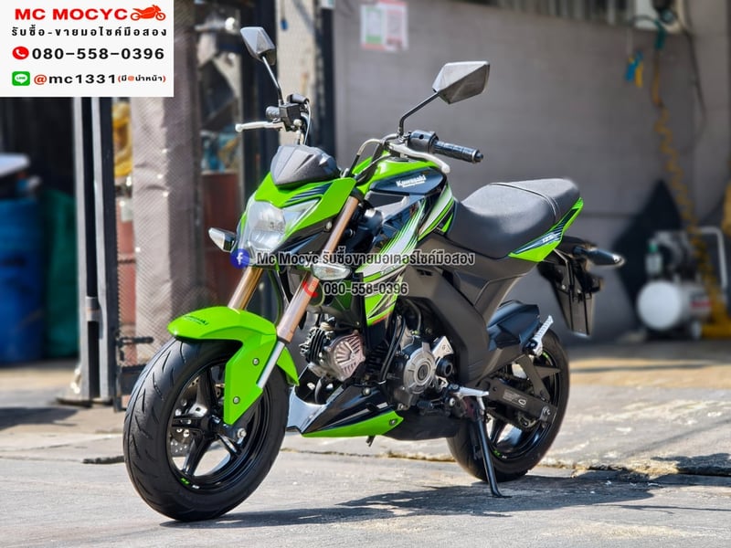 Z125 2022 วิ่ง10000โล รถบ้านแท้ไม่ใช่รถประมูล เล่มเขียวชุดโอนครบ No1375