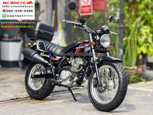 Suzuki VanVan 200 2020 เลขไมล์2000โล รถบ้านแท้มือเดียว สภาพใหม่ป้ายแดง มีเล่มทะเบียนครบ No1255
