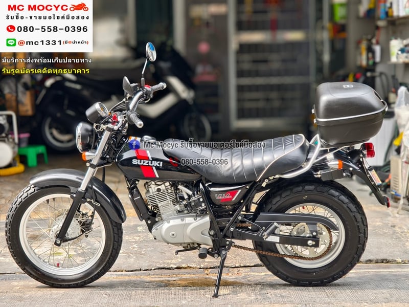 Suzuki VanVan 200 2020 เลขไมล์2000โล รถบ้านแท้มือเดียว สภาพใหม่ป้ายแดง มีเล่มทะเบียนครบ No1255