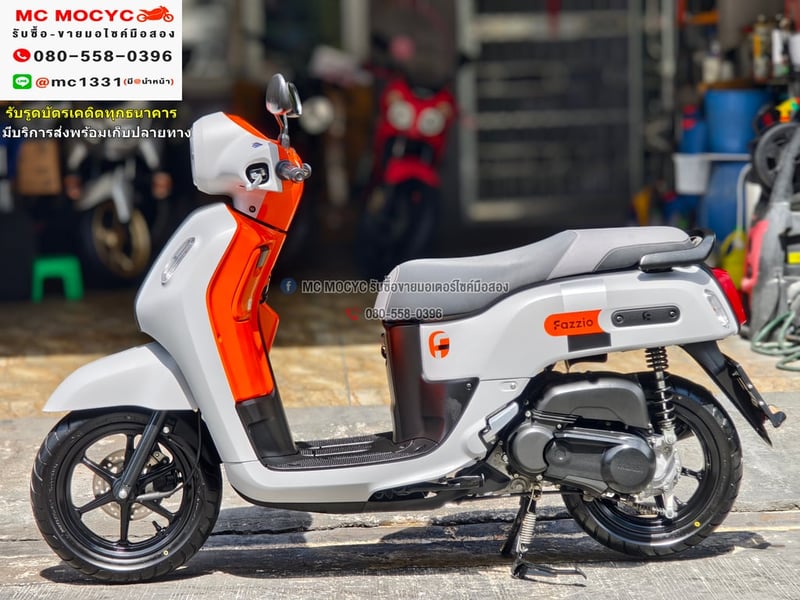 Fazzio 125 2023 วิ่ง600โล รุ่นTopกุญแจรีโมท  มีระบบYconnect NO1151