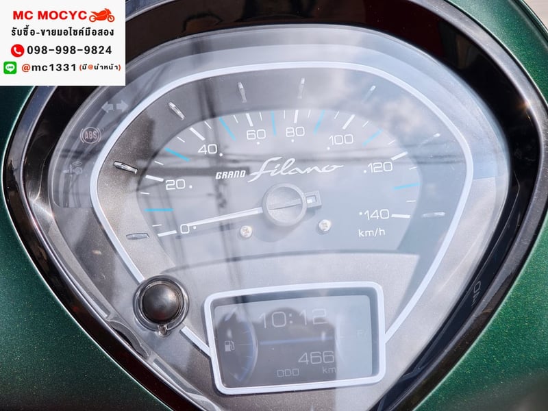 Grand Filano Hybrid รุ่นTOPกุญแจรีโมท วิ่ง500โล รถบ้านแท้เจ้าของมือเดียว อปกครบ NO1391