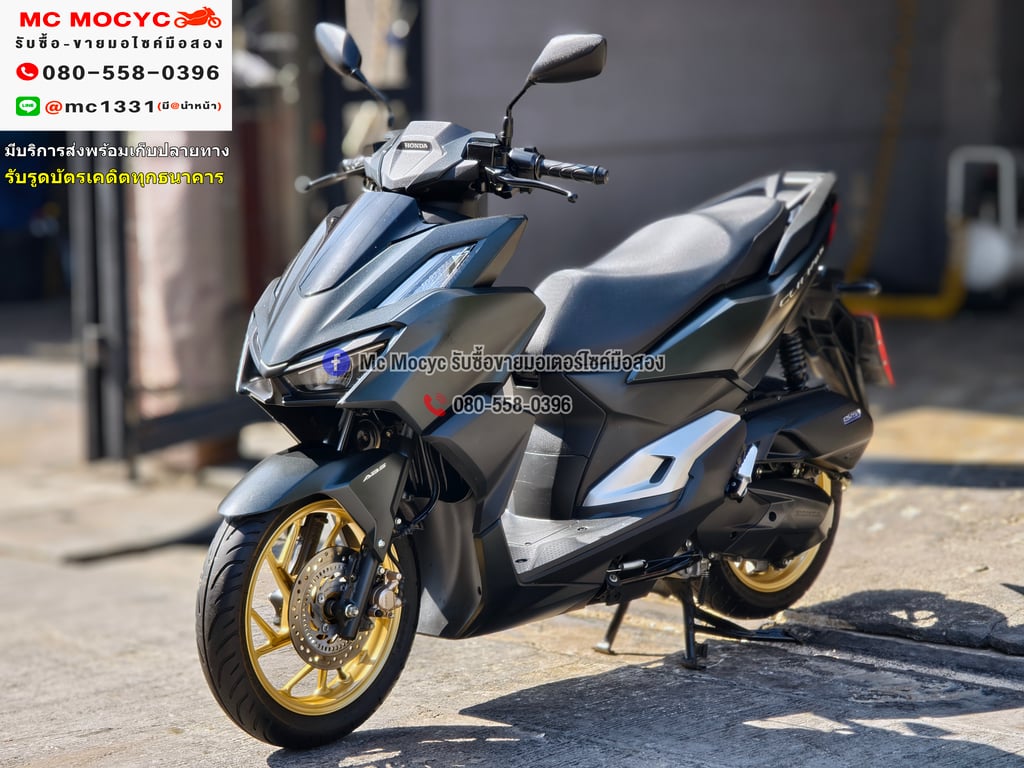 Click 160i 2022 วิ่ง9000โล รถบ้านแท้มือเดียว เครื่องท่อเดิมพร้อมใช้งาน กุญแจบุคเซอวิสครบ No1290