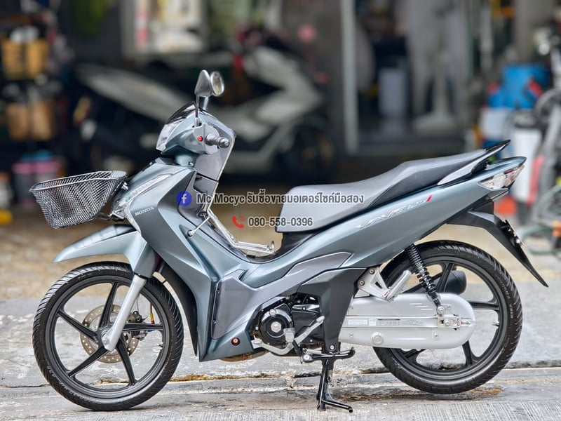 Wave 125i 2024 วิ่ง10000โล รุ่นTopสตาดมือล้อแมค รถบ้านแท้มือเดียว มีเล่มเขียวชุดโอนครบ No1337
