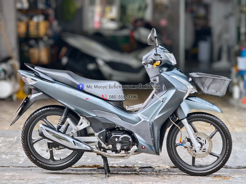 Wave 125i 2024 วิ่ง10000โล รุ่นTopสตาดมือล้อแมค รถบ้านแท้มือเดียว มีเล่มเขียวชุดโอนครบ No1337