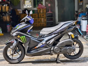 Aerox Monster 2020 รถบ้านแท้มือเดียวเครื่องเดิม กุญแจบุคเซอวิสครบ เล่มเขียวชุดโอนครบ No1340