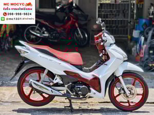 Wave 125i 2023 รุ่นTOPสตาดมือล้อแมค รถบ้านแท้เครื่องท่อเดิมๆ มีเล่มเขียวชุดโอนครบ No1406