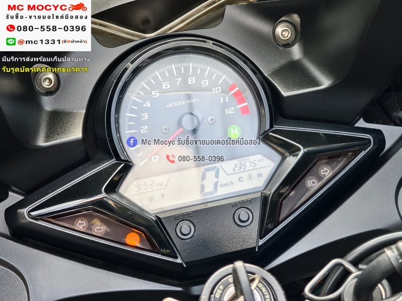CBR 300R 2019 วิ่ง20000โล รถบ้านแท้มือเดียว เครื่องเดิมๆ กุญแจบุคเซอวิสครบ No1253