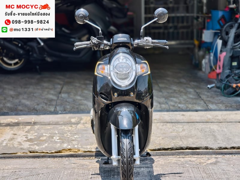 Scoopy i 2019 เลขไมล์7000โล รถบ้านเจ้าของมือเดียวเครื่องท่อเดิม เล่มเขียวชุดโอนครบ No1402