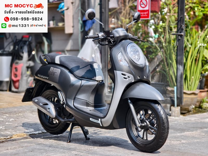 Scoopy i Club12 กุญแจรีโมท เลขไมล์1000โลแท้ No1390