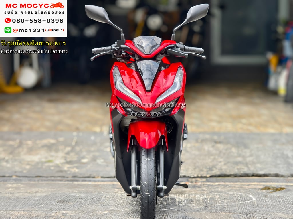 Click 125i 2023 วิ่ง9000โล รุ่นTopกุญแจรีโมทบุคเซอวิสครบ รถบ้านแท้เครื่องท่อเดิมๆ เล่มชุดโอนครบ No1222