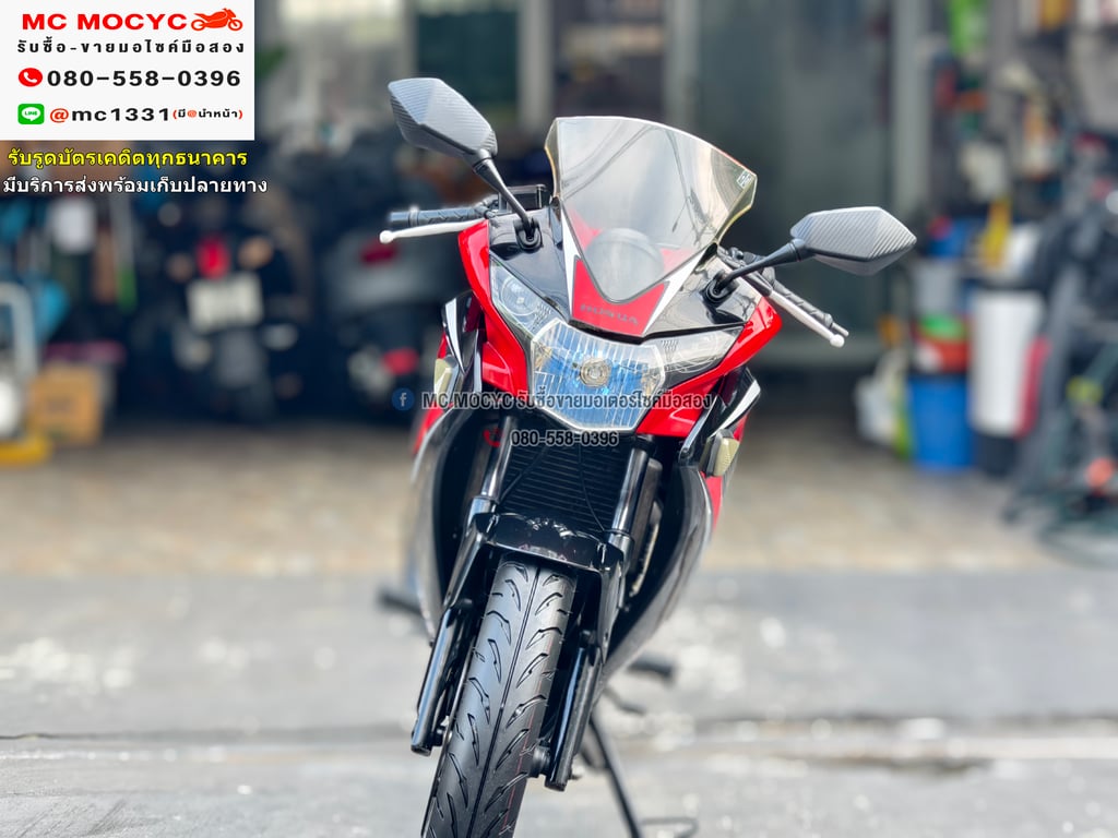 CBR 150 2014 รถบ้านแท้ เครื่องท่อเดิมๆ ชุดสีสวย เครื่องนิ่มๆ ยางหน้าหลังใหม่ No1231
