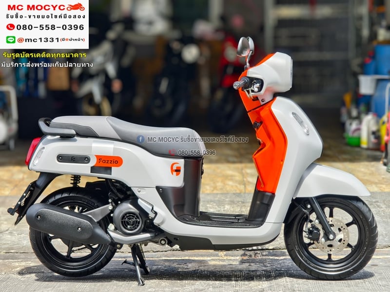 Fazzio 125 2023 วิ่ง600โล รุ่นTopกุญแจรีโมท  มีระบบYconnect NO1151